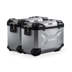 KFT.22.822.70300/S - SW-MOTECH - TRAX ADV aluminum case system US model - Multistrada V4 - SILVER