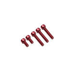 KV411 - CNC Racing Gas Cap Aluminum Bolt kit for OE cap for Ducati, KTM, MV Agusta and Yamaha