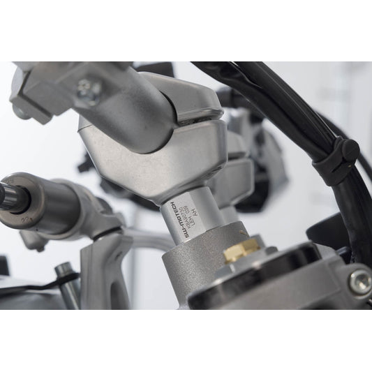 LEH.22.039.10100/S - SW-MOTECH - Bar riser -  Ducati DesertX (22-) - SILVER