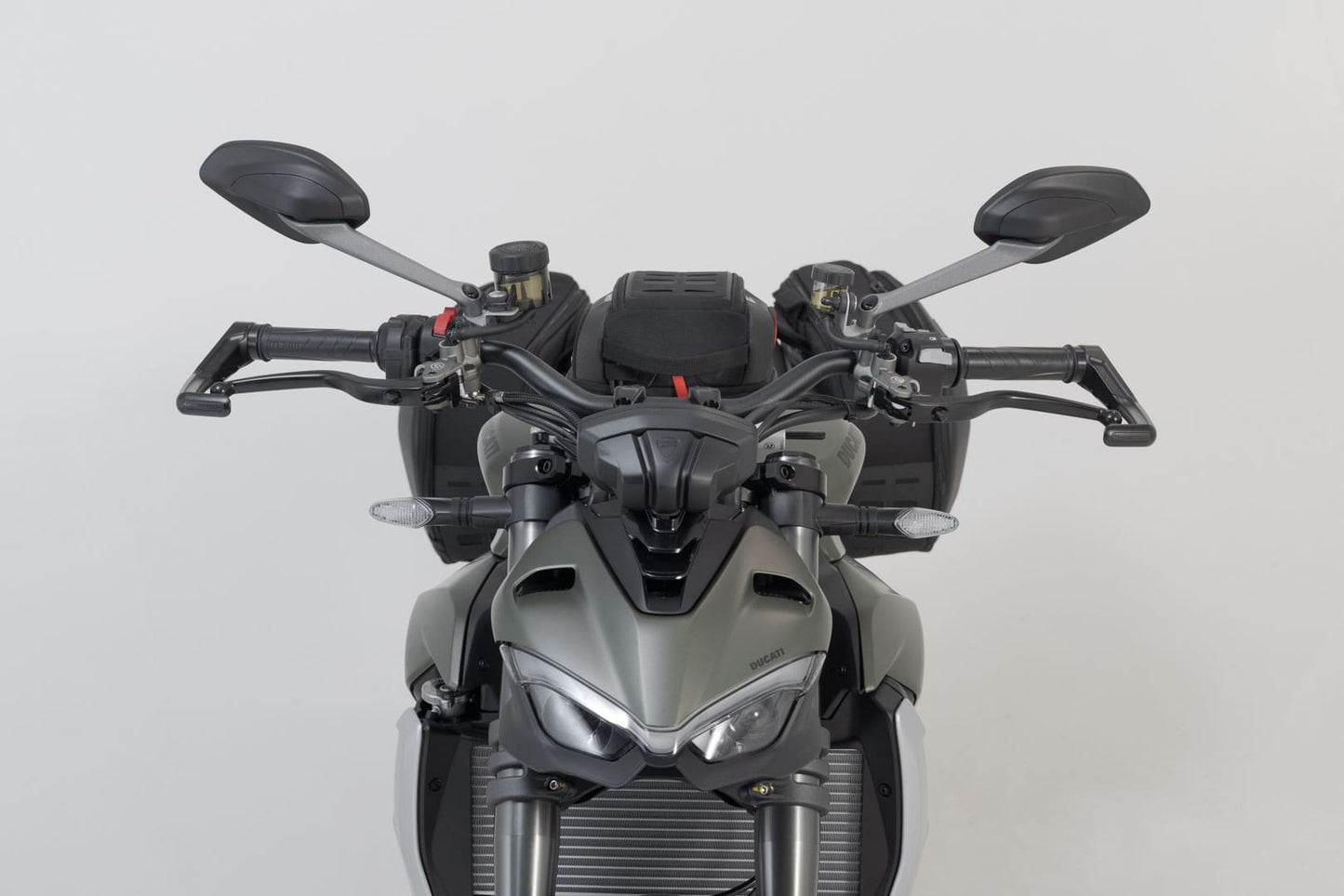 LVG.22.999.10002/B - SW-MOTECH - Lever guards -  Aprilia, Ducati, Triumph models - BLACK