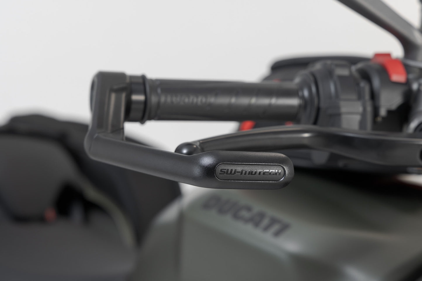 LVG.22.999.10002/B - SW-MOTECH - Lever guards -  Aprilia, Ducati, Triumph models - BLACK