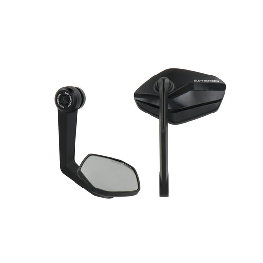 MIR.05.934.10001 - SW-MOTECH - Bar end mirrors - Suzuki GSX-S models, Ducati Scrambler 800