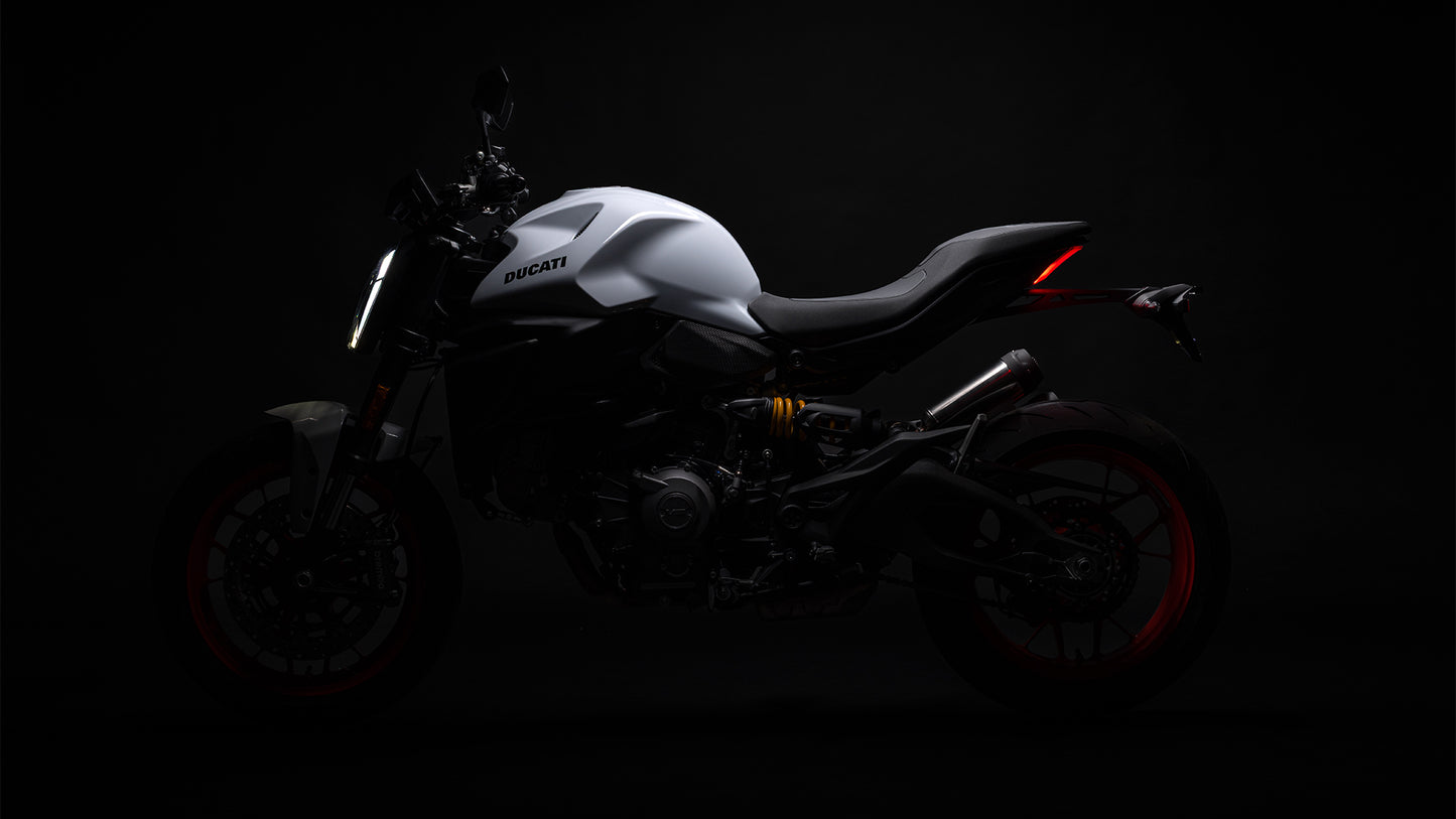 2026 Ducati Monster Plus - Iceberg White