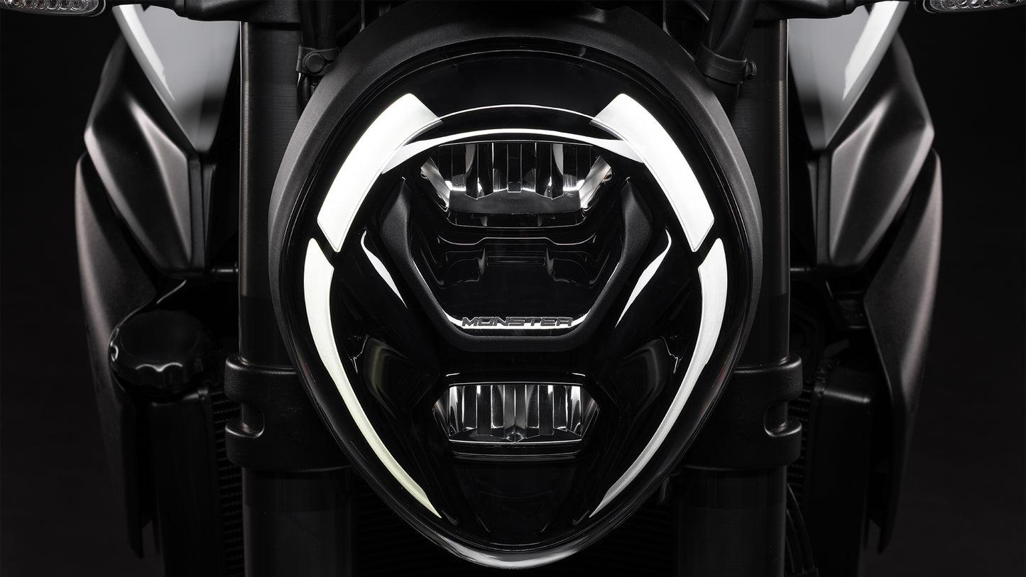 2026 Ducati Monster Plus - Iceberg White