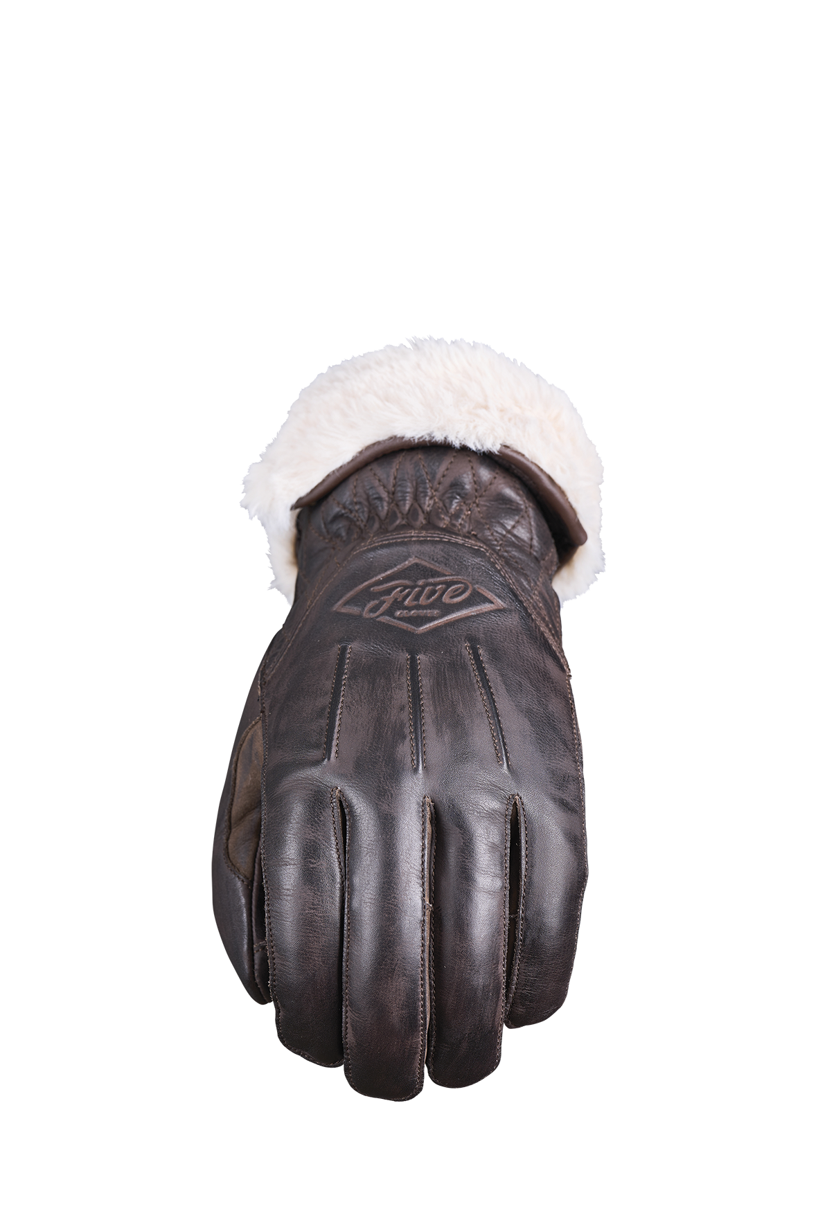 FIVE GLOVES - MONTANA WOMAN - WAXED BROWN