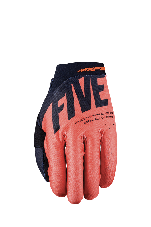 FIVE GLOVES - MXF2 EVO - SPLIT BLACK/ORANGE/RED