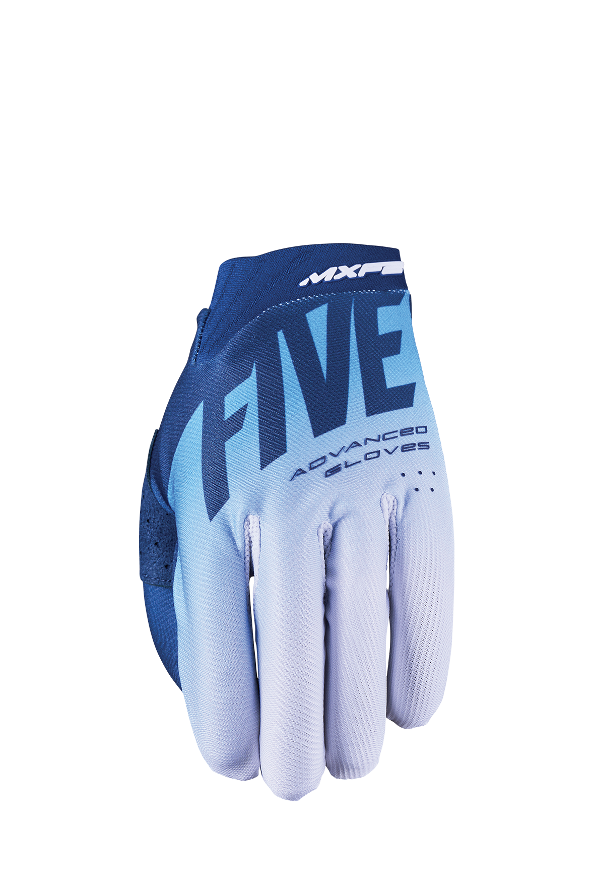 FIVE GLOVES - MXF2 EVO - SPLIT NAVY/WHITE/BLUE