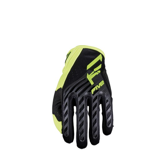 FIVE GLOVES - MXF3 EVO - BLACK/FLUO YELLOW