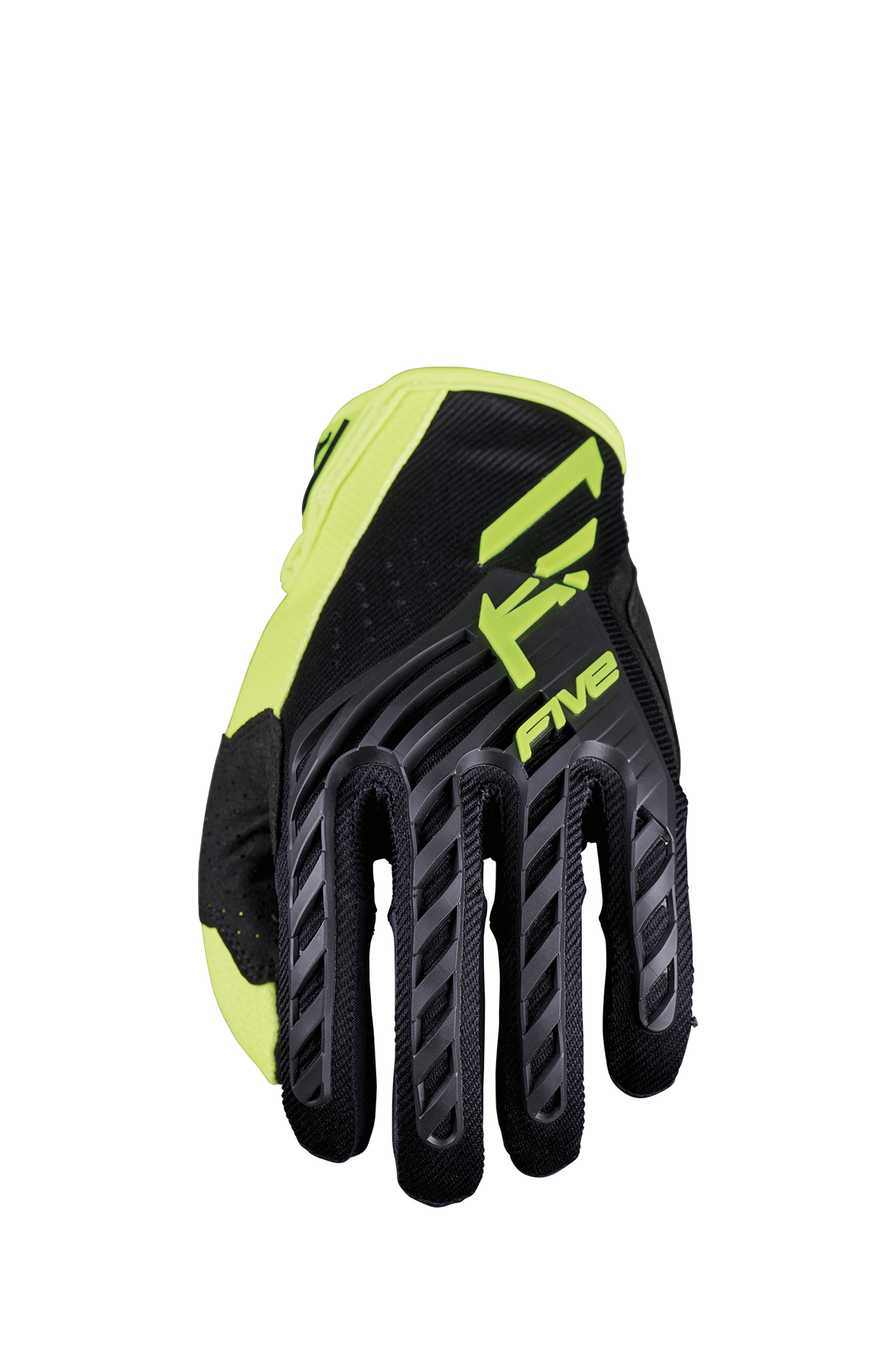 FIVE GLOVES - MXF3 EVO - BLACK/FLUO YELLOW