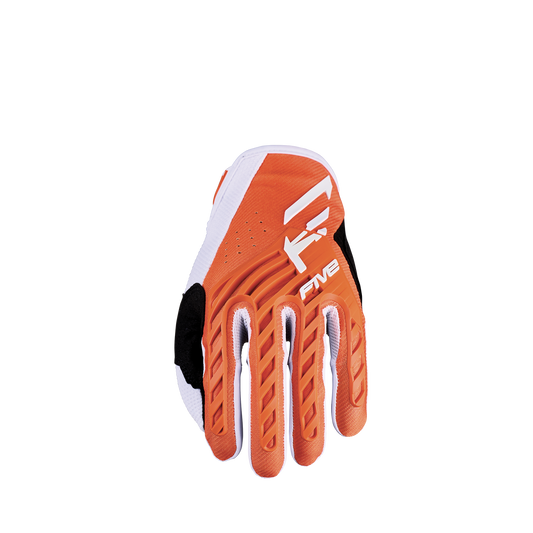 FIVE GLOVES - MXF3 EVO YOUTH - ORANGE/WHITE
