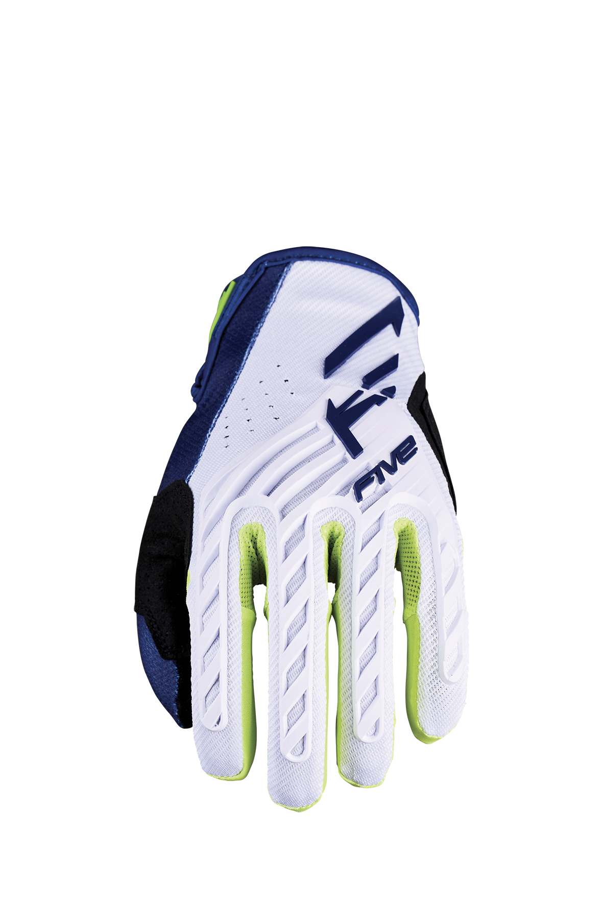 FIVE GLOVES - MXF3 EVO YOUTH - NAVY/WHITE/FLUO YELLOW