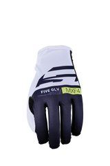 FIVE GLOVES - MXF4 - CORE White/Navy/Fluo Yellow