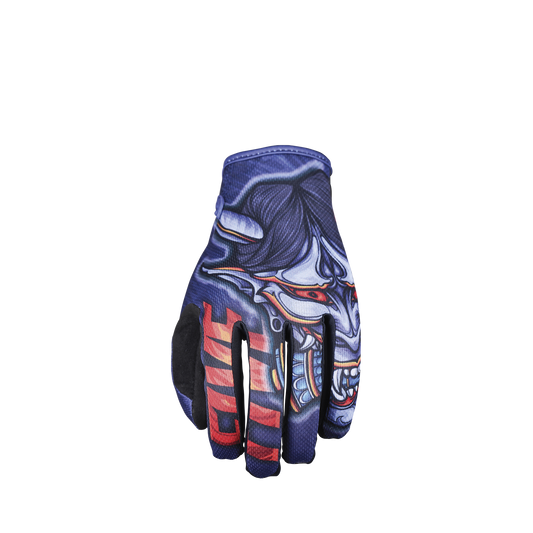 FIVE GLOVES - MXF4 - DEMON Midnight BLUE/Red