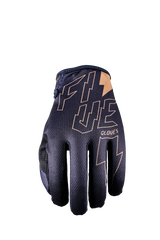 FIVE GLOVES - MXF4 - THUNDERBOLT BLACK/GOLD