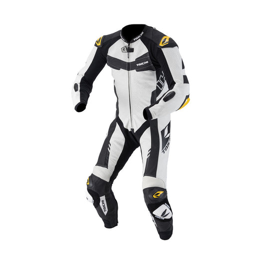 RS Taichi - GP-WRX R308 RACING SUIT TECH-AIR RACE COMPATIBLE BLACK-WHITE NXL308 (NEW)