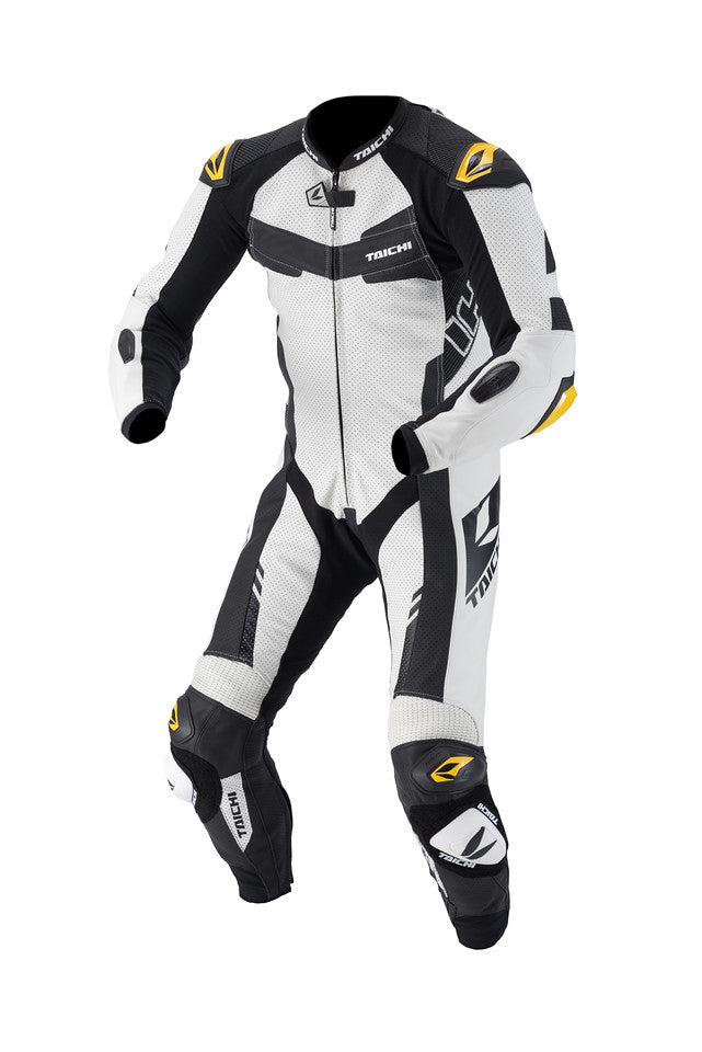 RS Taichi - GP-WRX R308 RACING SUIT TECH-AIR RACE COMPATIBLE BLACK-WHITE NXL308 (NEW)