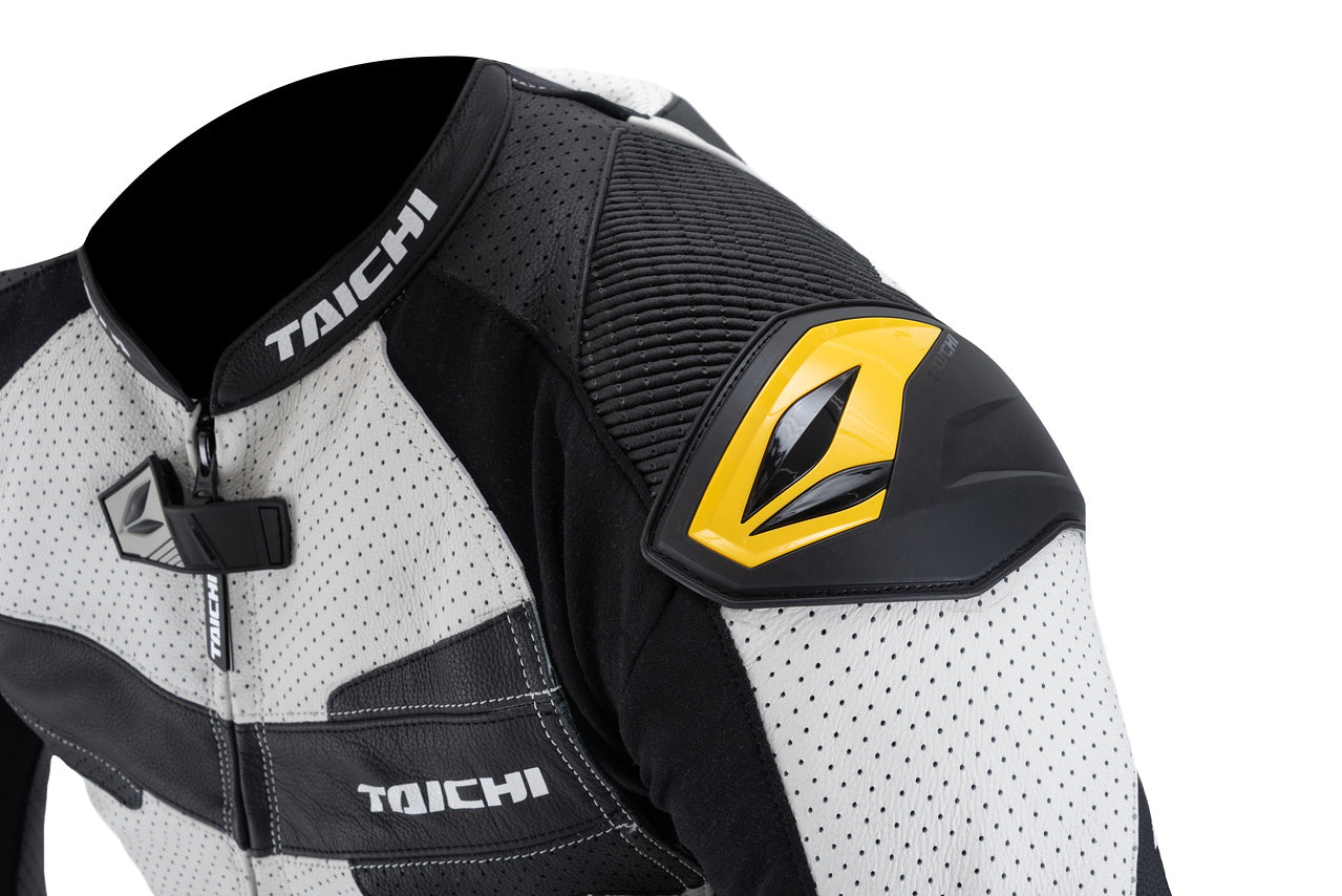 RS Taichi - GP-WRX R308 RACING SUIT TECH-AIR RACE COMPATIBLE BLACK-WHITE NXL308 (NEW)