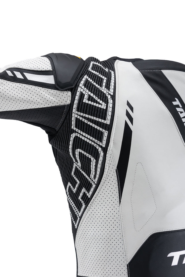 RS Taichi - GP-WRX R308 RACING SUIT TECH-AIR RACE COMPATIBLE BLACK-WHITE NXL308 (NEW)