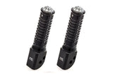PC122 - CNC Racing Solid Round Folding Passenger Footpeg Kit for Ducati Scrambler