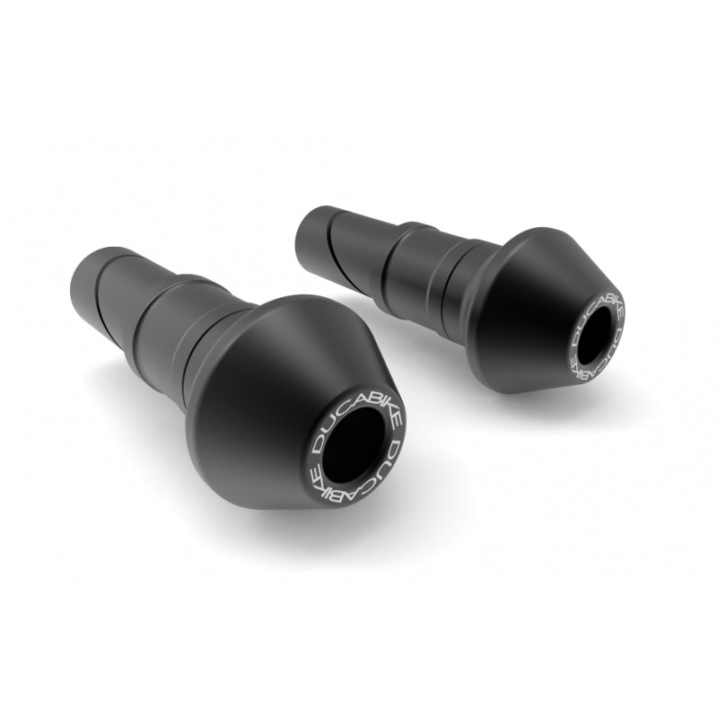 CLOSEOUT - Ducabike Billet Frame Slider Kit for Diavel 1260 - Round Slider - BLACK