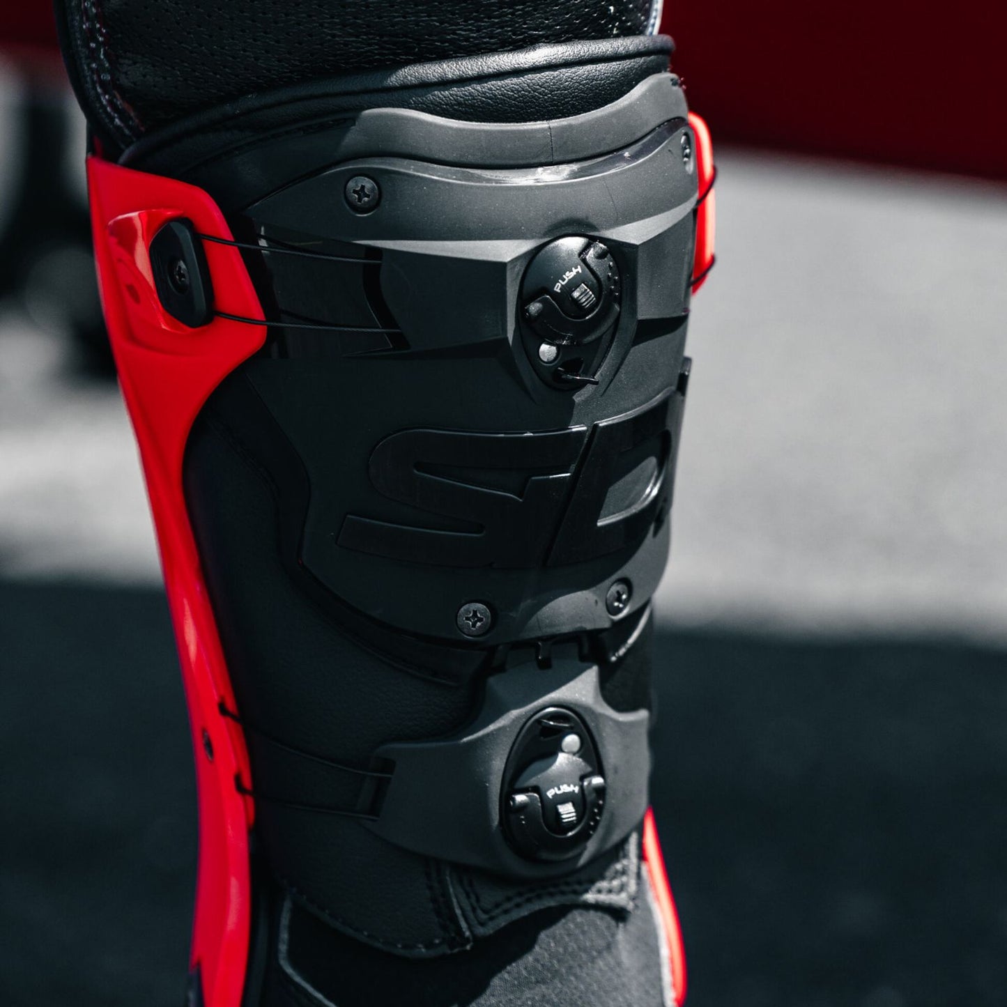 Sidi - Rex Boot - BLACK/RED