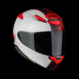 SHOEI - RF-1400 Beaut - WHITE/RED (TC1)