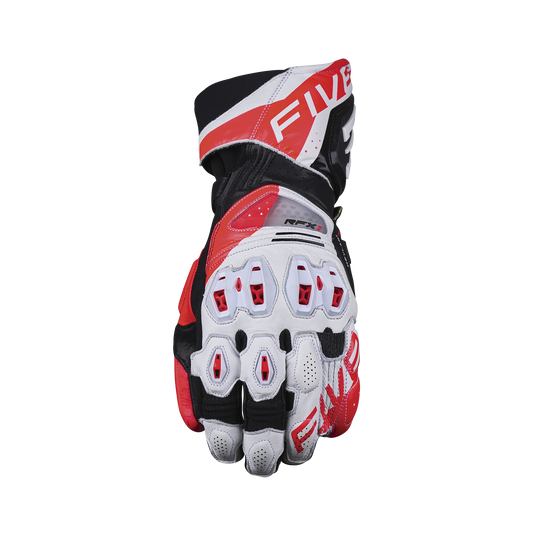 FIVE GLOVES - RFX1 EVO - WHITE/FLUO RED