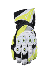 FIVE GLOVES - RFX1 EVO - WHITE/FLUO YELLOW