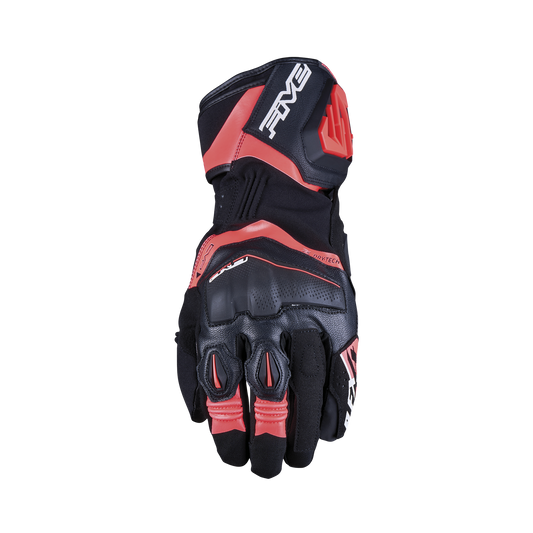 FIVE GLOVES - RFX4 EVO WP - BLACK FLUO RED