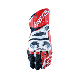 FIVE GLOVES - RFX RACE - WHITE/RED