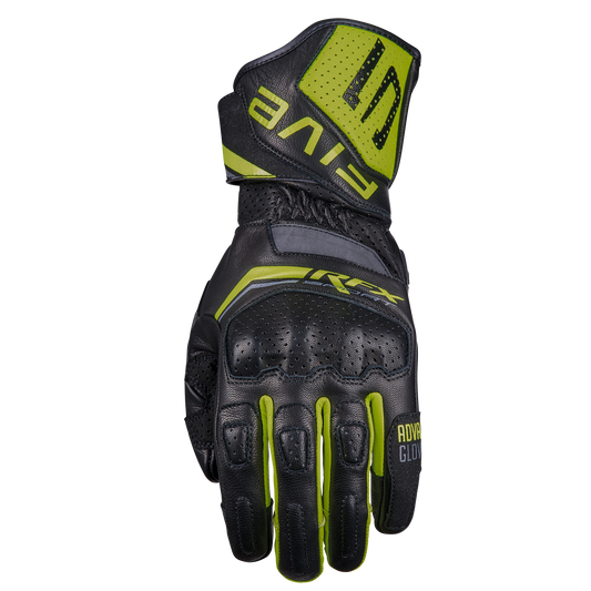 FIVE GLOVES - RFX SPORT EVO - BLACK/FLUO YELLOW
