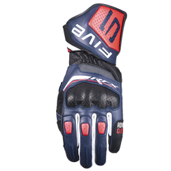 FIVE GLOVES - RFX SPORT EVO - STORM BLUE/FLUO RED/WHITE