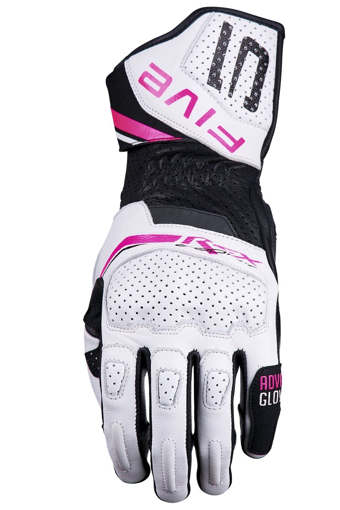 FIVE GLOVES - RFX SPORT EVO WOMAN - WHITE/FLUO PINK