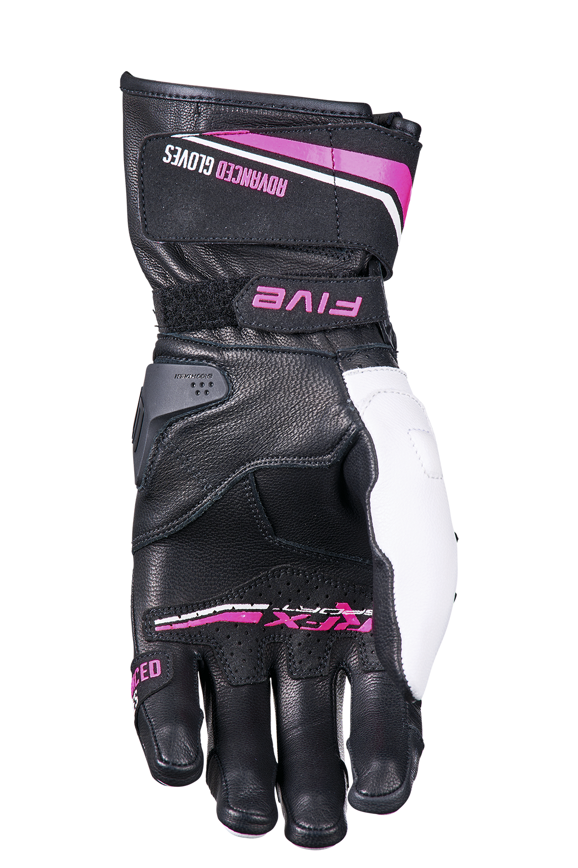 FIVE GLOVES - RFX SPORT EVO WOMAN - WHITE/FLUO PINK