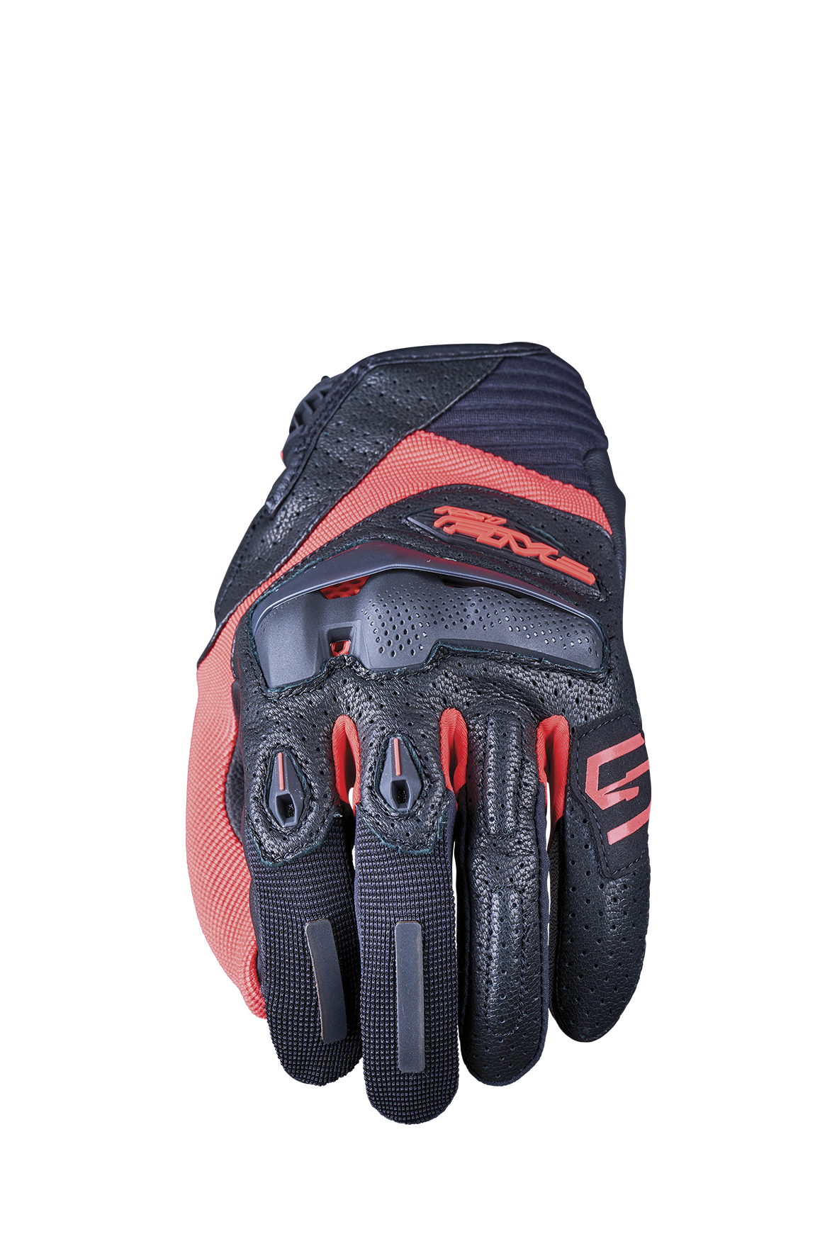 FIVE GLOVES - RS1 - BLACK/FLUO RED