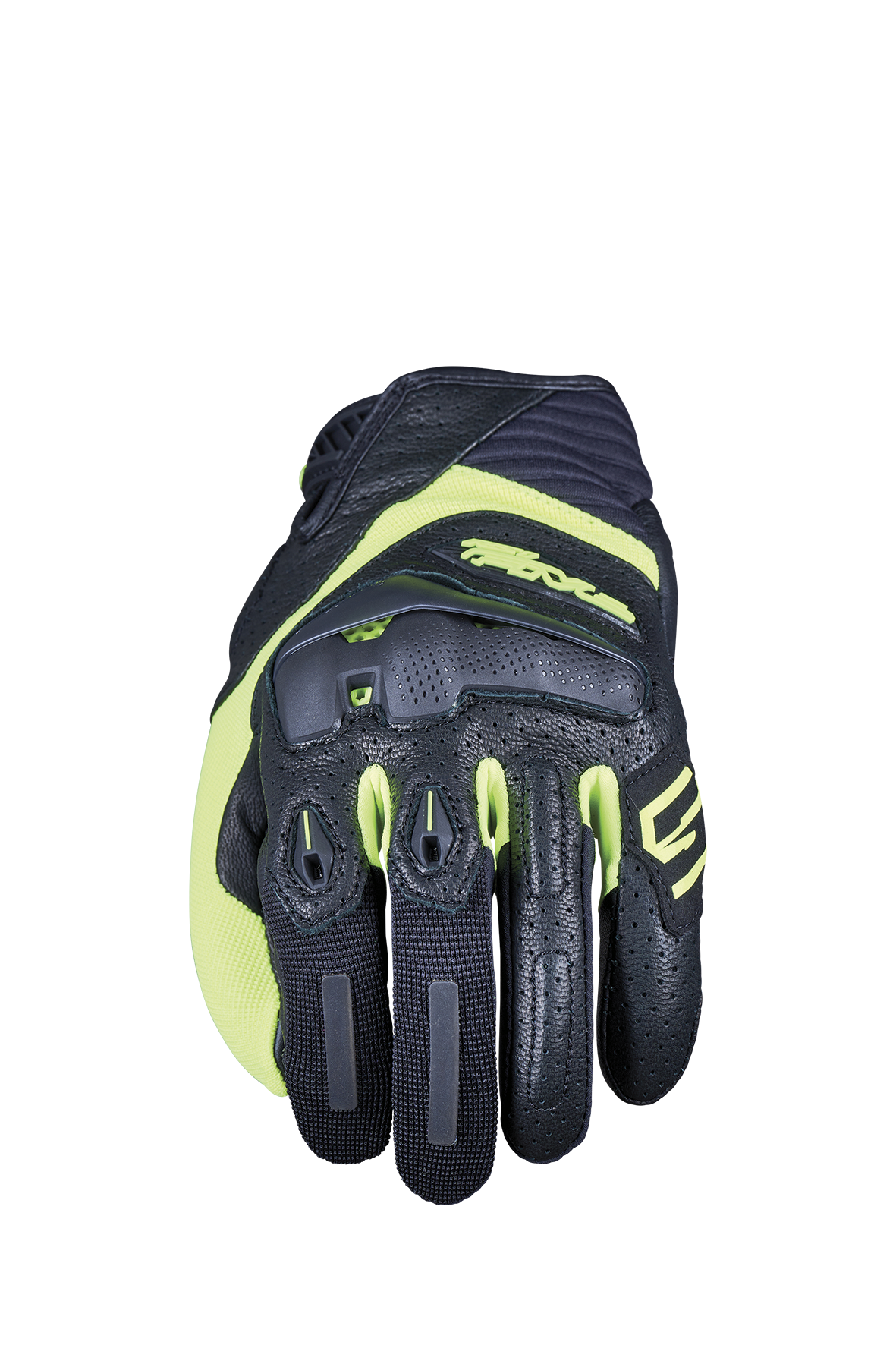FIVE GLOVES - RS1 - BLACK/FLUO YELLOW