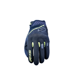 FIVE GLOVES - RS3 EVO AIRFLOW - BLACK/FLUO YELLOW