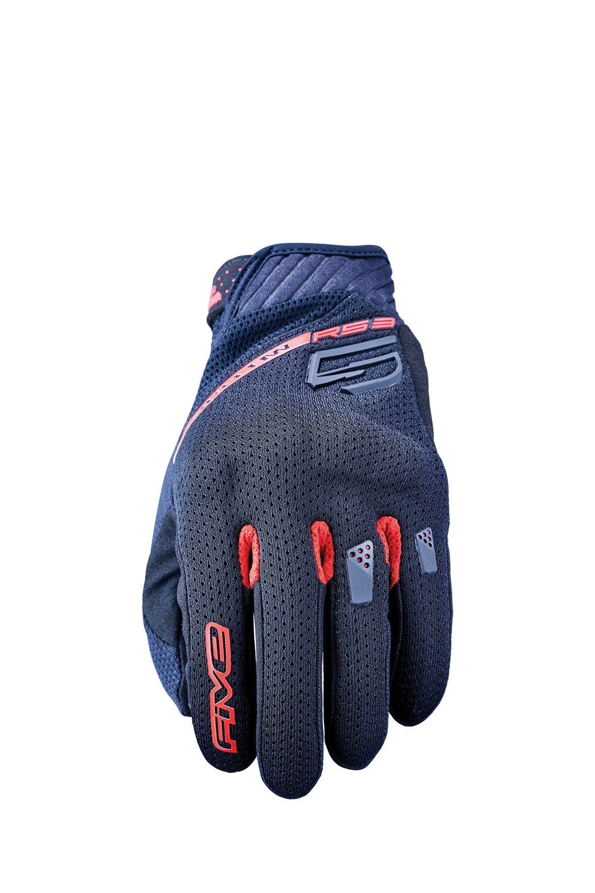 FIVE GLOVES - RS3 EVO AIRFLOW - BLACK/RED