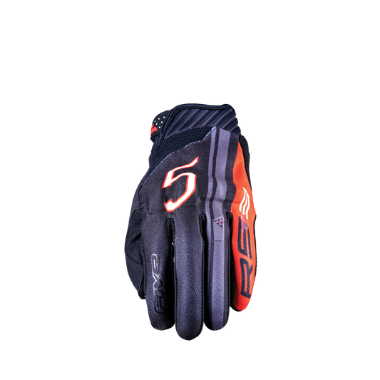 FIVE GLOVES - RS3 EVO GRAPHICS - SPORT5 BLACK/RED