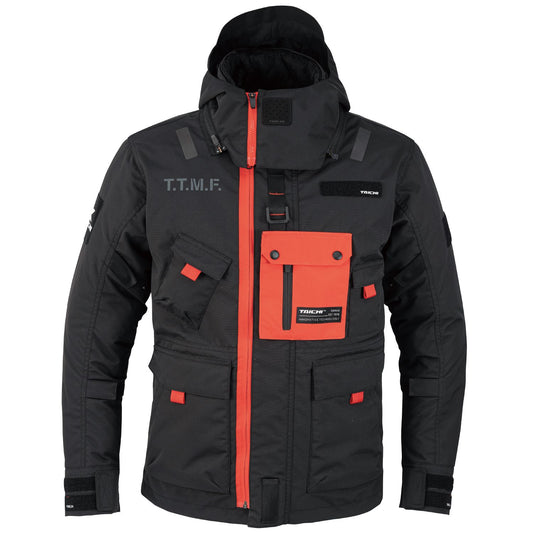 RS Taichi - MONSTER ALL SEASON PARKA BLACK/ORANGE RSJ726