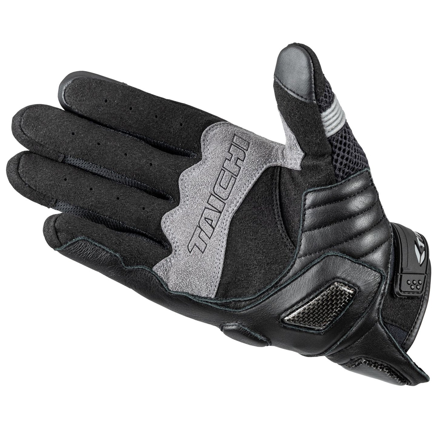 RS Taichi - ARMED MESH GLOVE REFLECTIVE BLACK RST448
