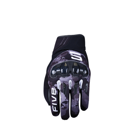 FIVE GLOVES - RSX - CAMO BLACK WHITE