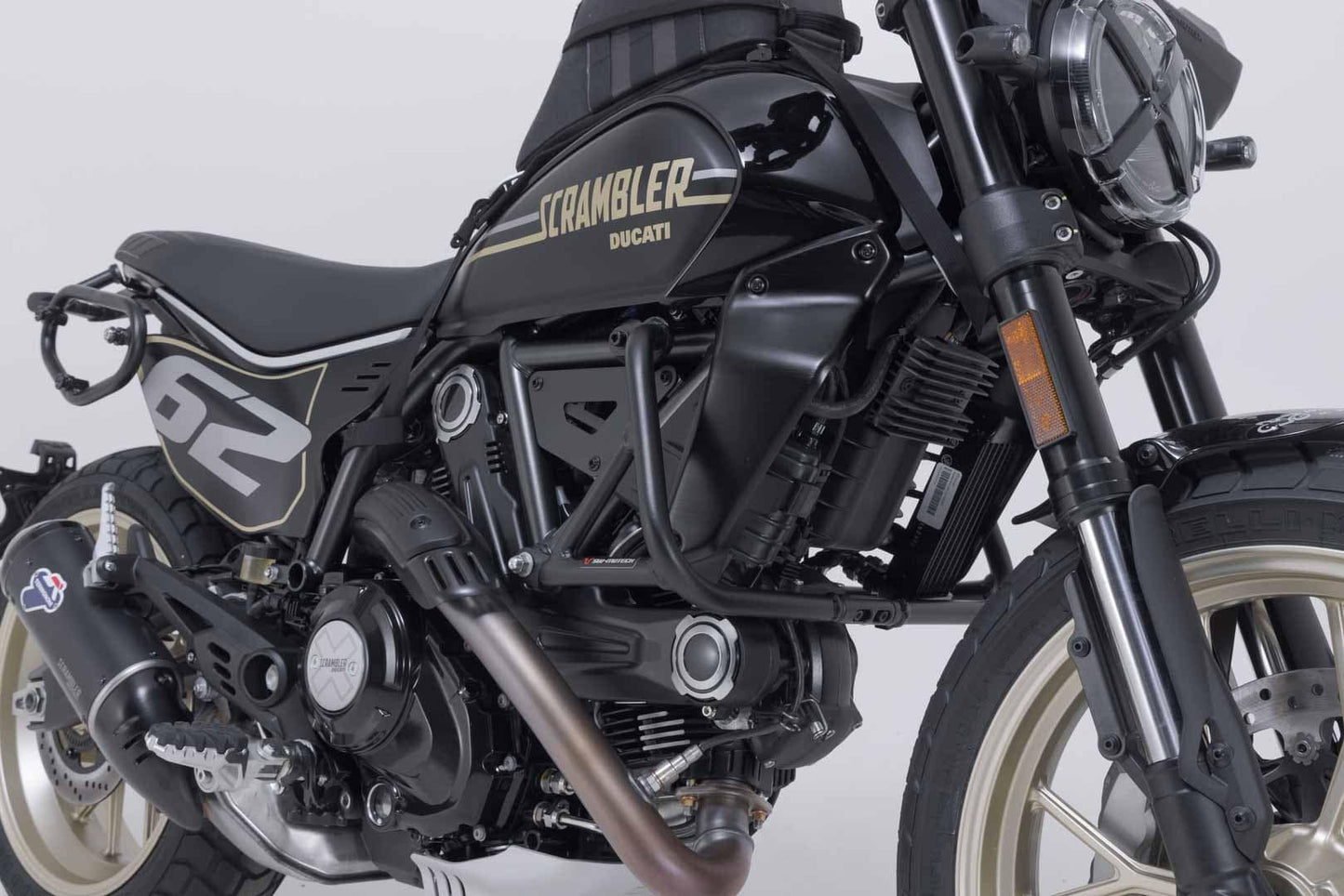 SBL.22.088.10001/B - SW-MOTECH - Crash bar -  Ducati Scrambler models (23-) - BLACK