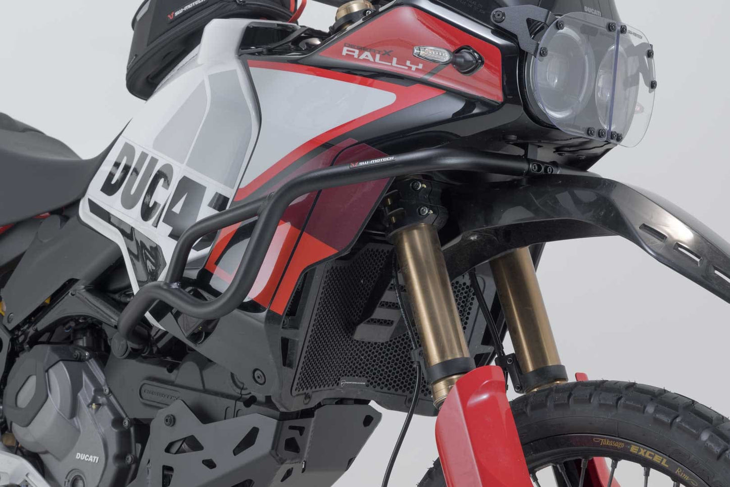 SBL.22.995.10003/B - SW-MOTECH - Crash bar -  Ducati DesertX (22-) / Rally (23-) - BLACK