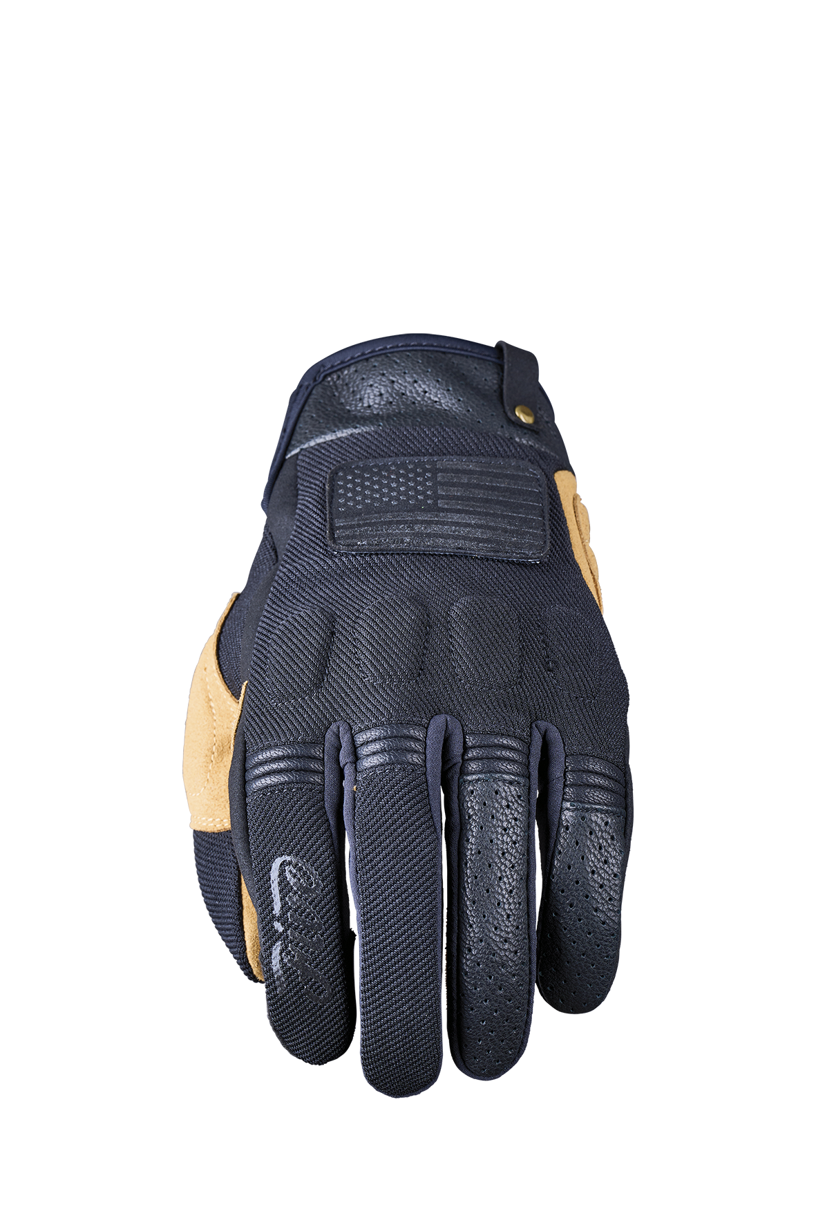 FIVE GLOVES - SCRAMBLER - BLACK/TAN