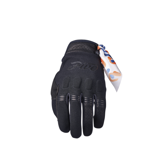 FIVE GLOVES - SCRAMBLER WOMAN - BLACK