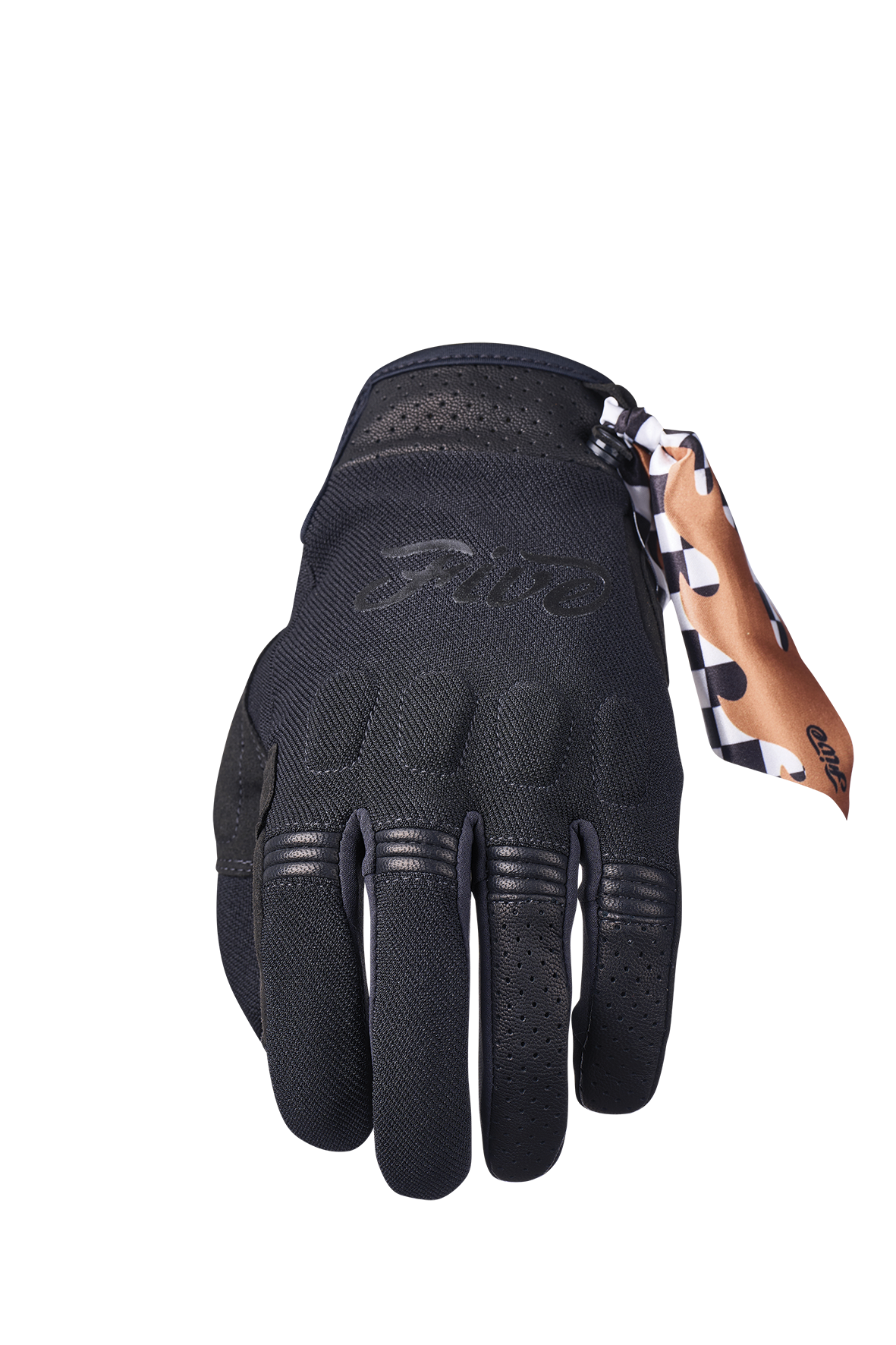 FIVE GLOVES - SCRAMBLER WOMAN - BLACK