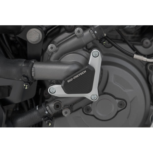 SCT.22.114.10002 - SW-MOTECH - Water pump protection - /black Ducati models - SILVER