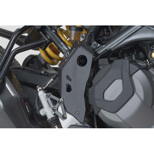 SCT.22.995.10001/B - SW-MOTECH - Heel guard -  Ducati DesertX (22-) / Rally (23-) - BLACK