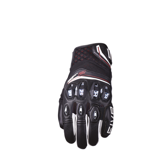 FIVE GLOVES - SF2 EVO - BLACK/WHITE/FLUO RED